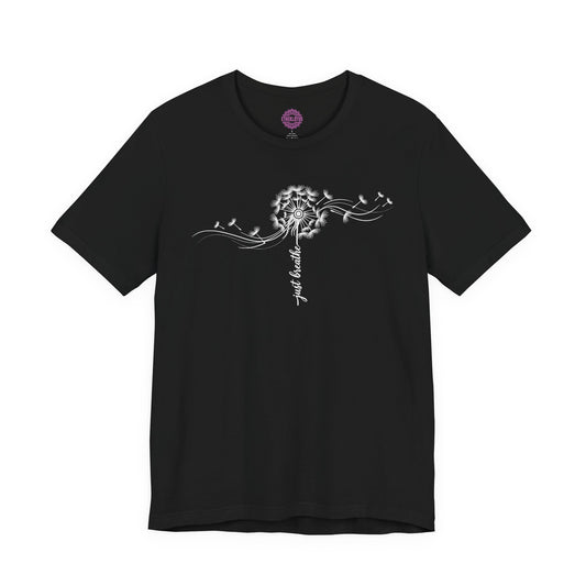 Just Breathe Dandelion Wishes Premium Unisex T-Shirt