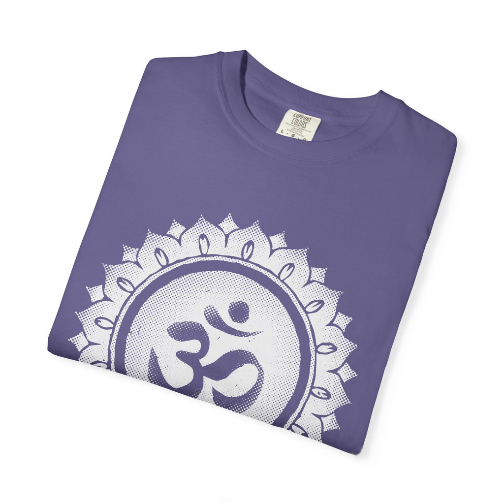 Om Sahasrara Crown Chakra Symbol Sacred Geometry Comfort Colors® Unisex T-Shirt