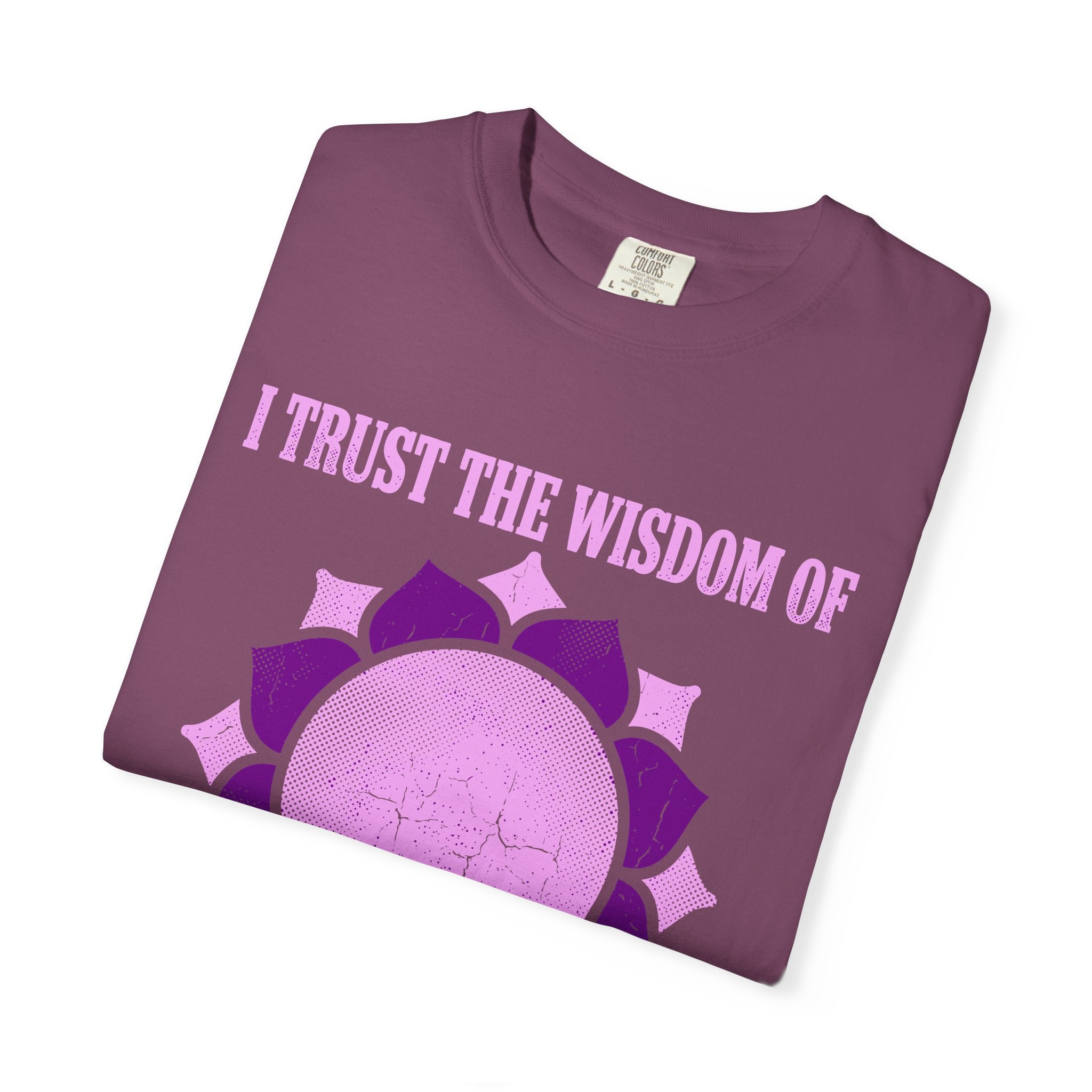27 I Trust the Wisdom of the Cosmos Within Me Crown Chakra Comfort Colors® Unisex T-Shirt