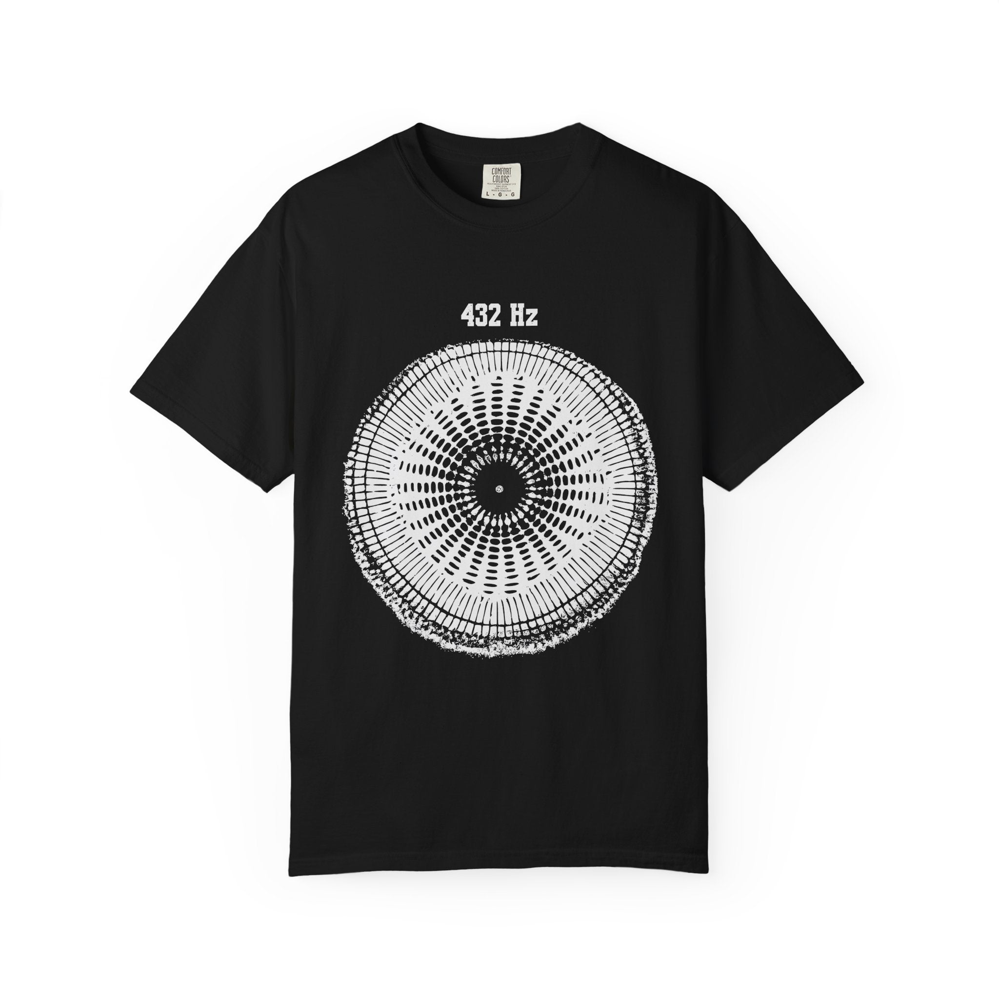 432 Hz Natural Tuning Cymatics Sacred Frequency Wellness Comfort Colors® Unisex T-Shirt
