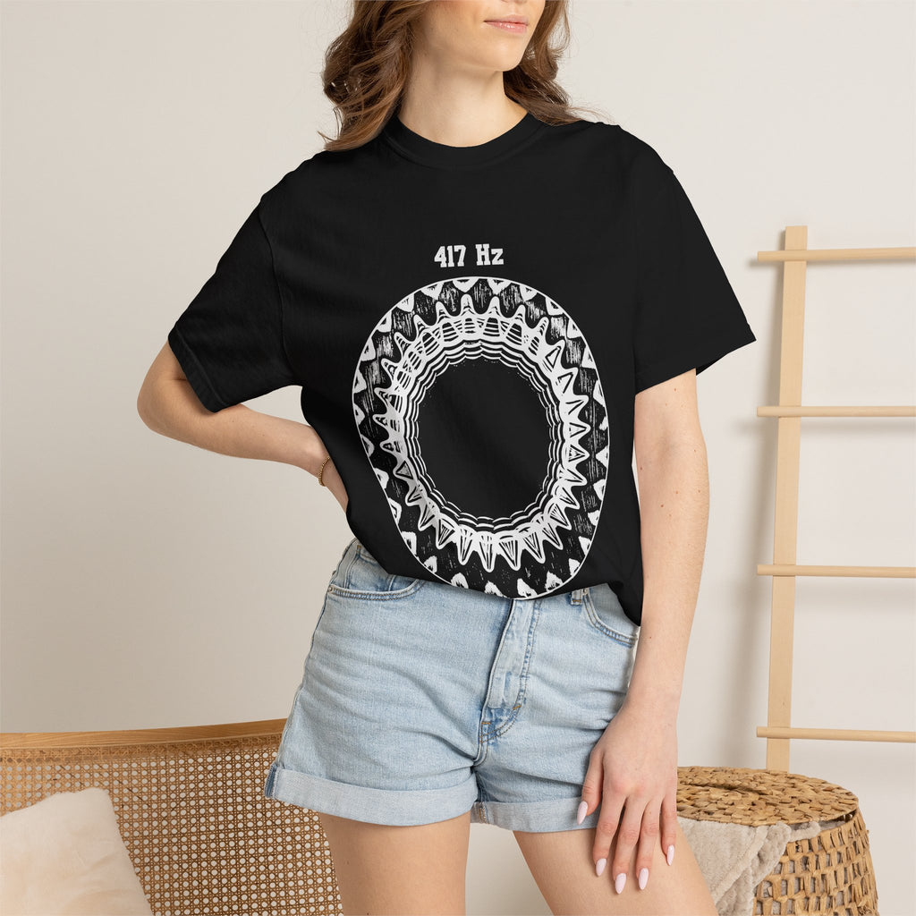 417 Hz Solfeggio Frequency Cymatics Sound Wellness Comfort Colors® Unisex T-Shirt