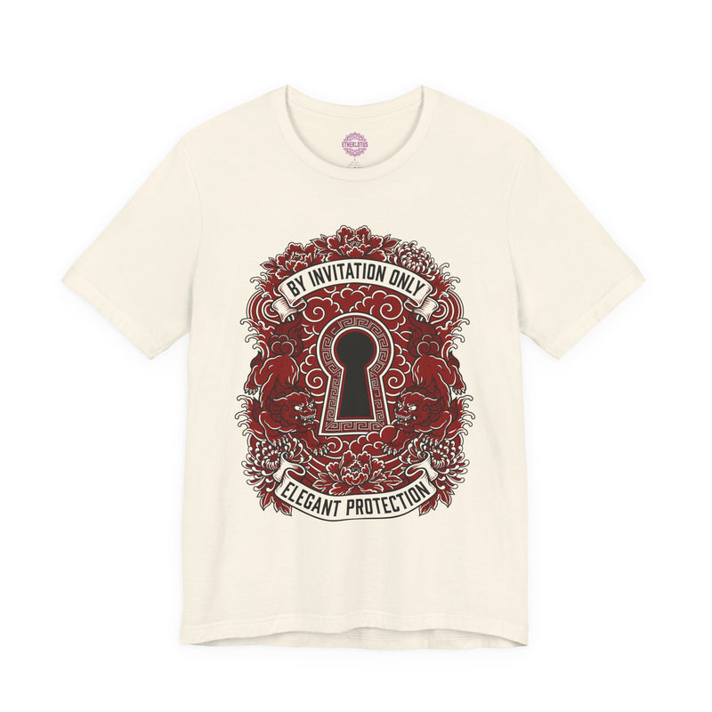 By Invitation Only Elegant Protection Premium Unisex T-Shirt