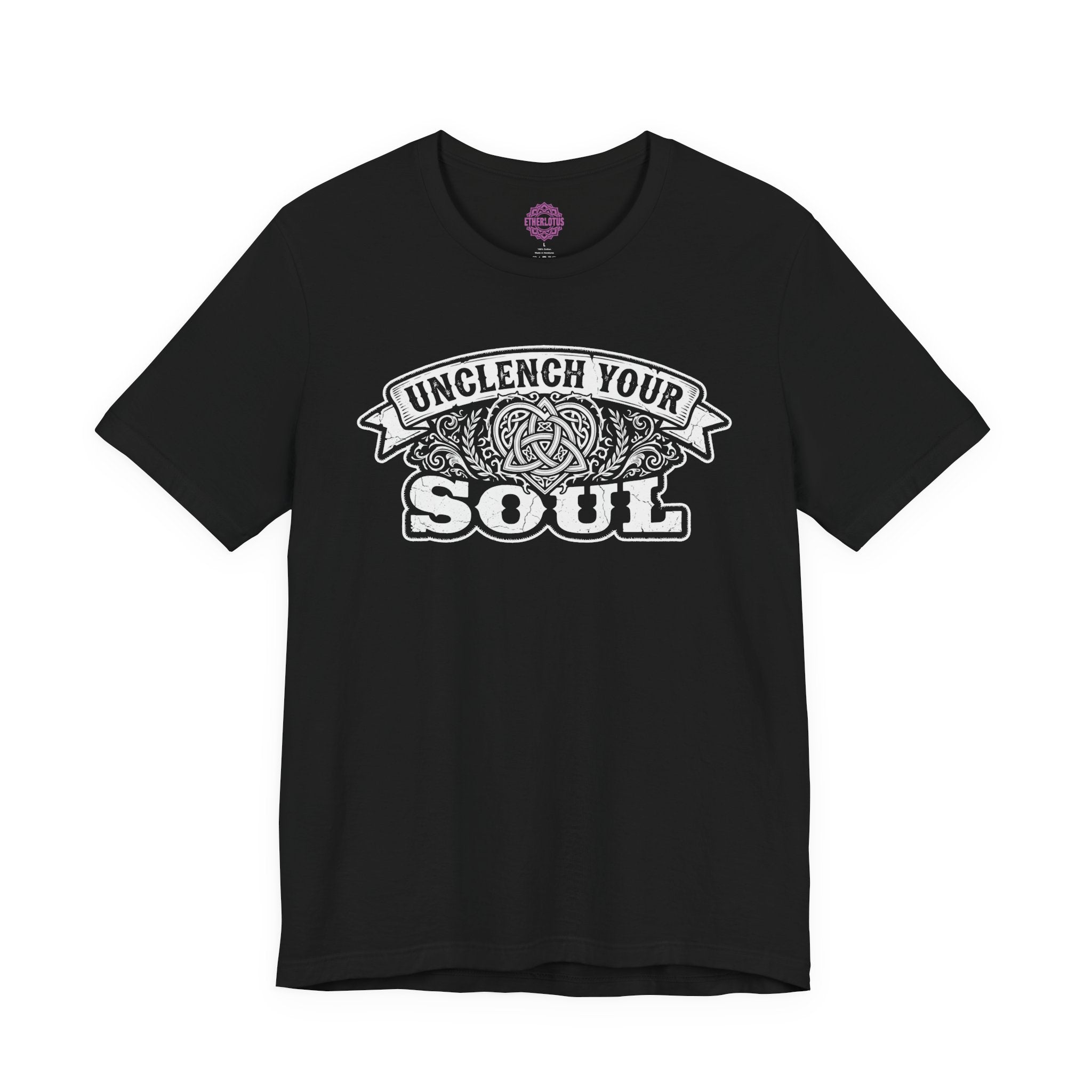 Unclench Your Soul Celtic Triquetra Premium Unisex T-Shirt