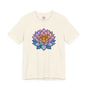 Holographic Iridescent Lotus Crystal Energy Premium Unisex T-Shirt