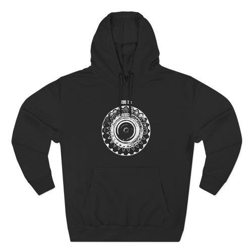 396 Hz Solfeggio Frequency Cymatics Sound Premium Unisex Hoodie