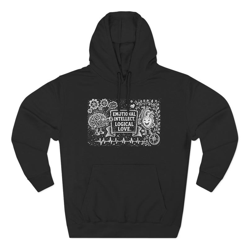 Emotional Intellect Logical Love Premium Unisex Hoodie