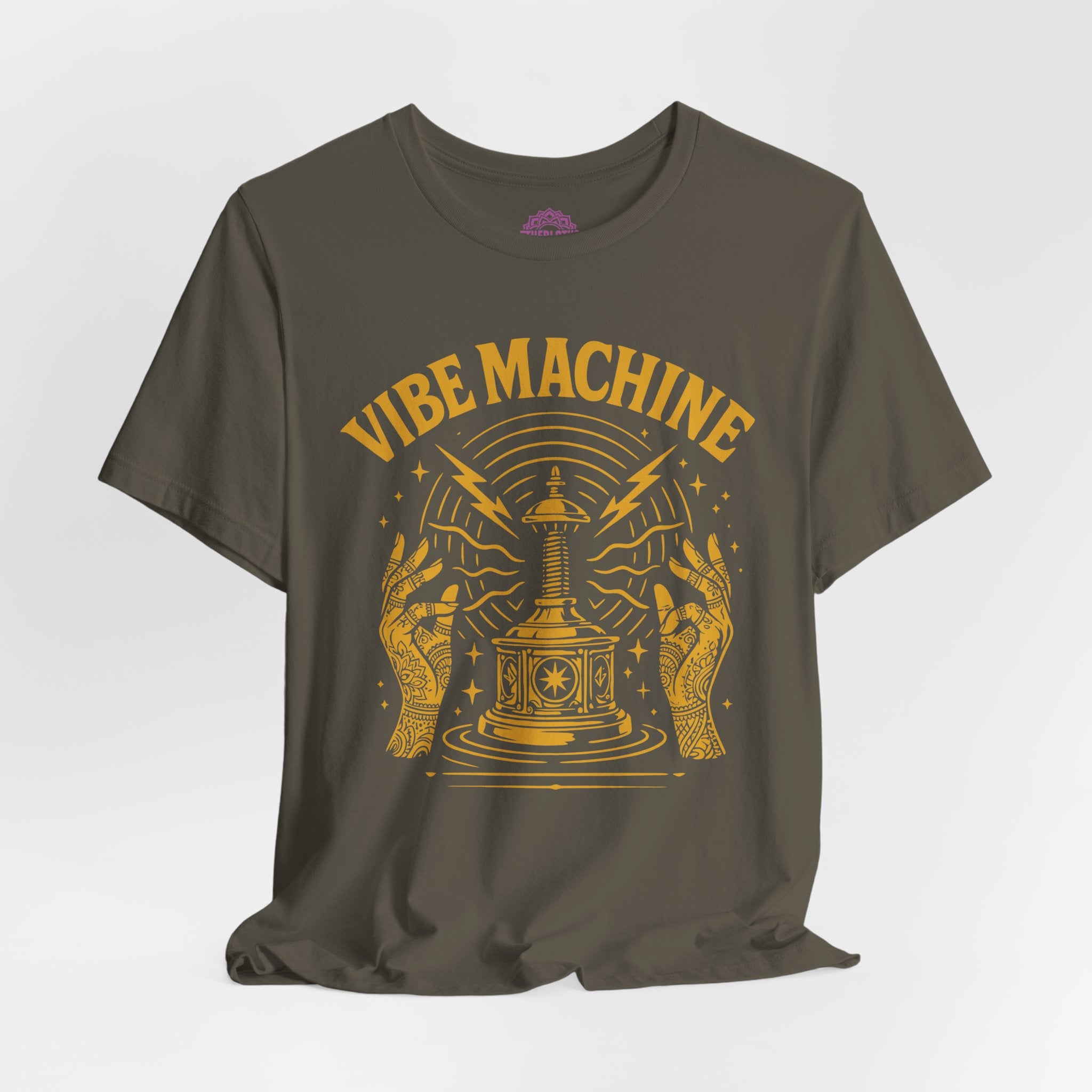 Vibe Machine Energy Frequency Premium Unisex T-Shirt