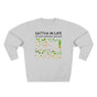 Sattva in Life New Prana Awakening in Green Form Premium Unisex Sweatshirt