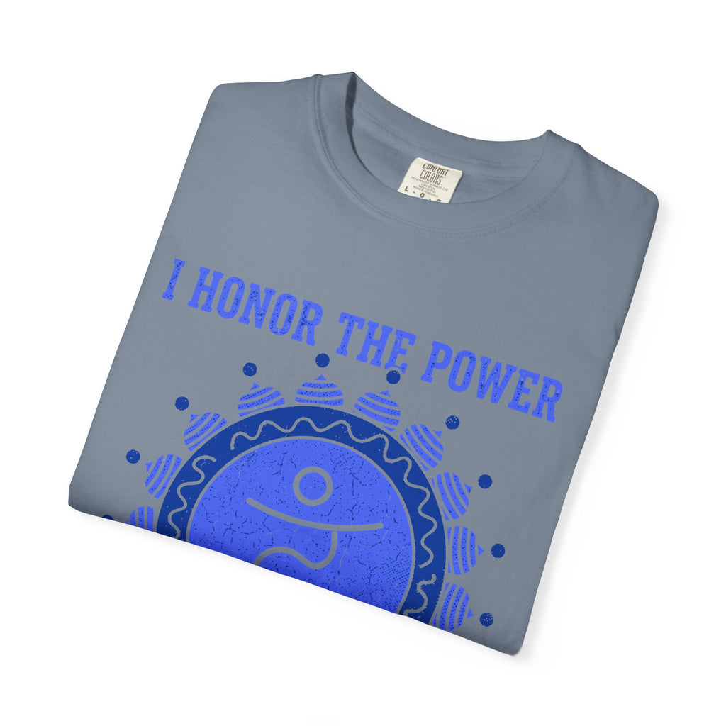 I Honor the Power of My Words Vishuddha Throat Chakra Comfort Colors® Unisex T-Shirt