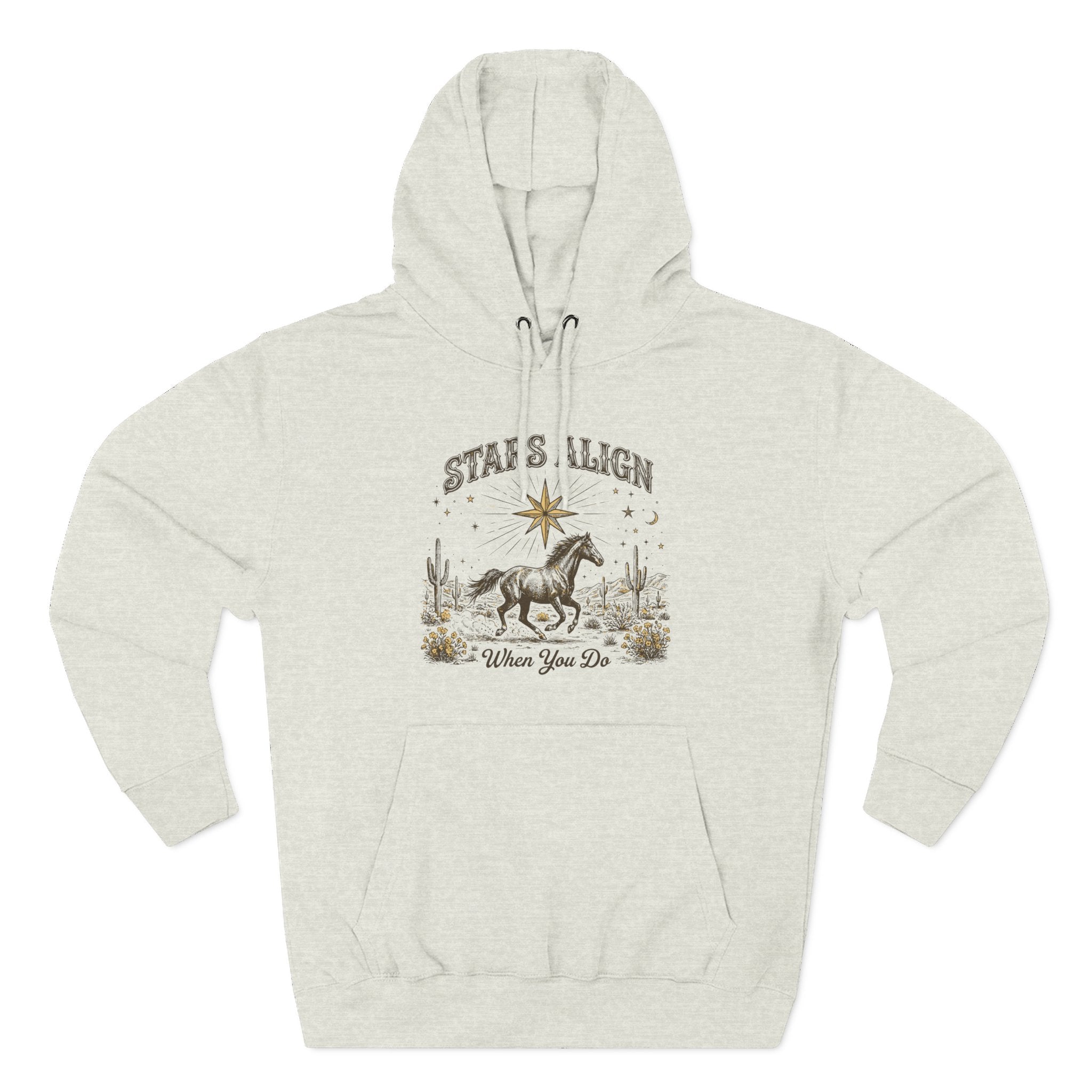 Stars Align When You Do Western Spirit Premium Unisex Hoodie