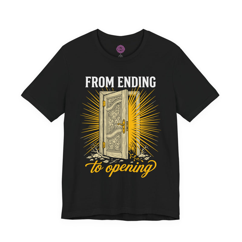 From Ending to Opening Sacred Door Premium Unisex T-Shirt