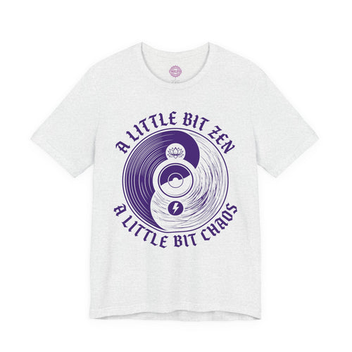 A Little Bit Zen A Little Bit Chaos Yin Yang Premium Unisex T-Shirt