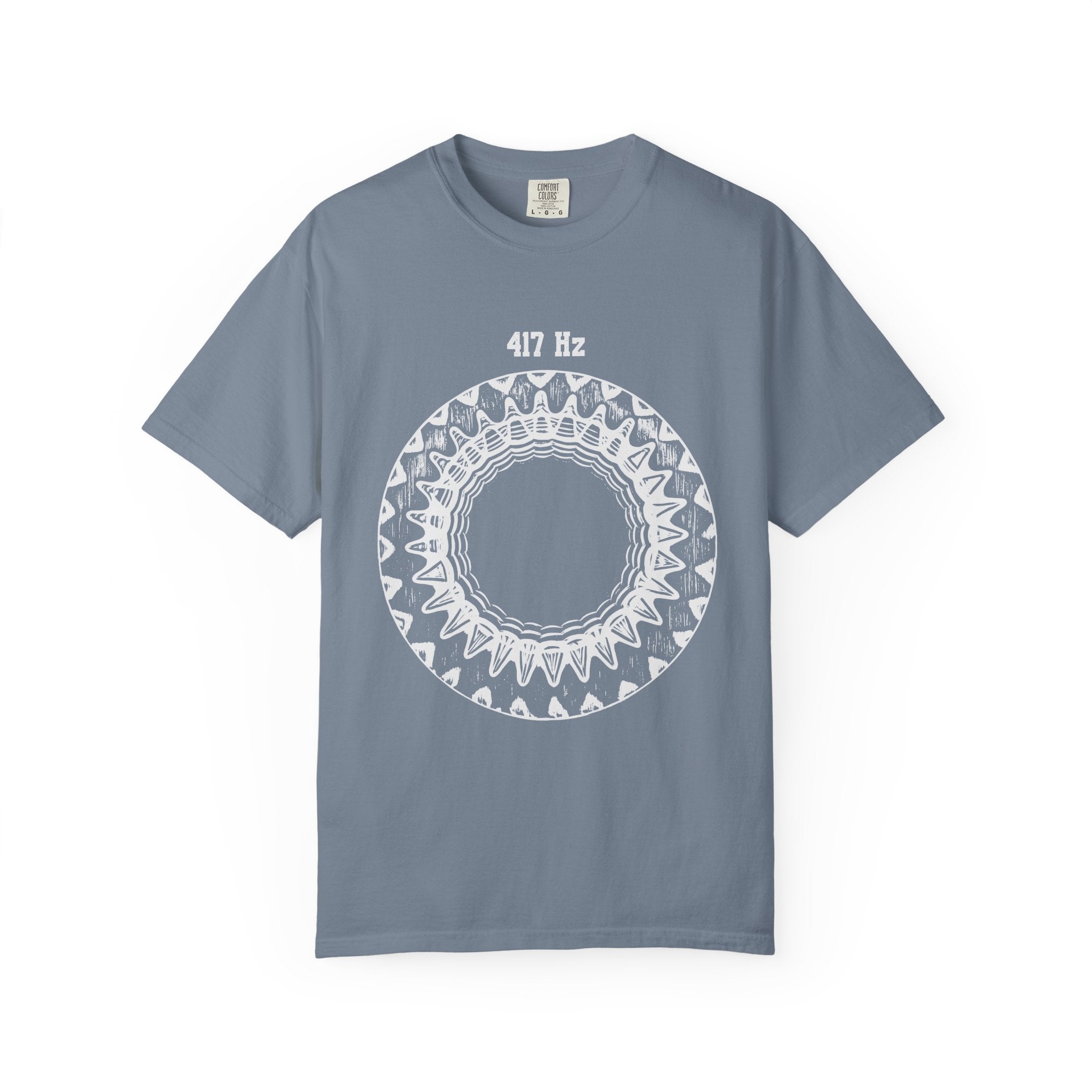 417 Hz Solfeggio Frequency Cymatics Sound Wellness Comfort Colors® Unisex T-Shirt