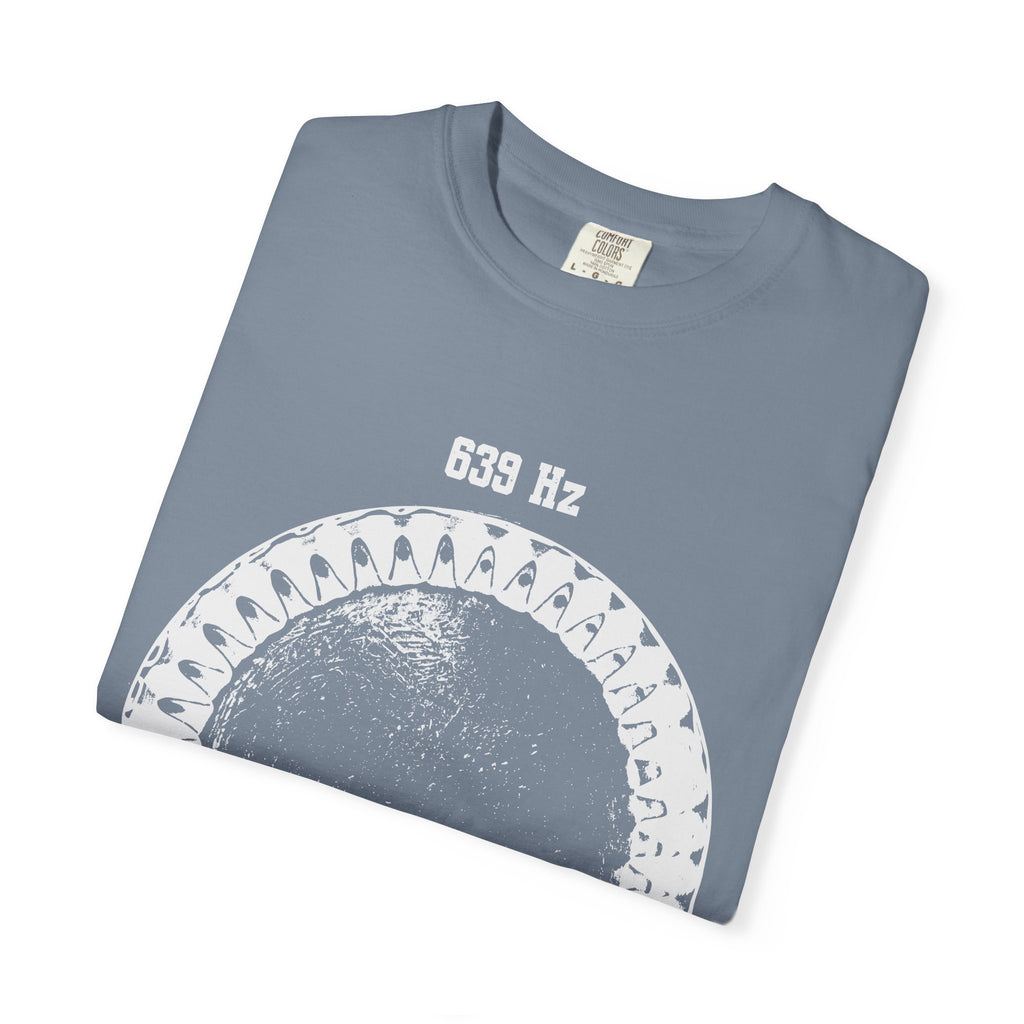639 Hz Solfeggio Frequency Cymatics Connection Harmony Comfort Colors® Unisex T-Shirt