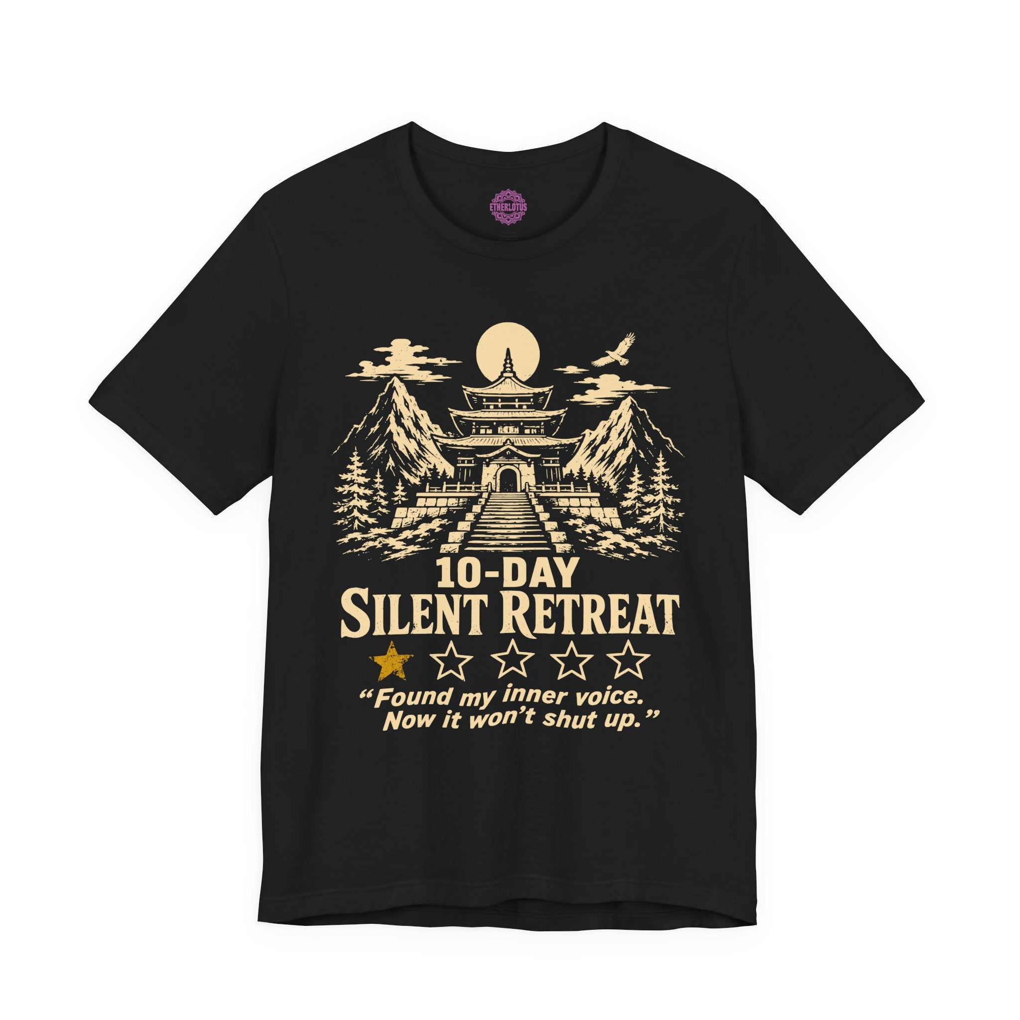 10-Day Silent Retreat One Star Review Premium Unisex T-Shirt