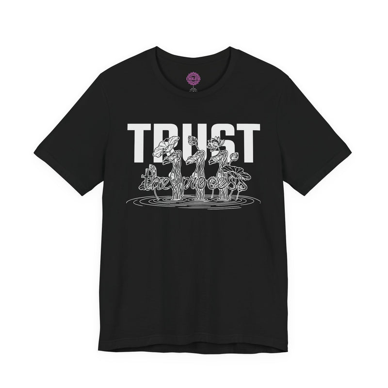 Trust The Process Sacred Lotus Premium Unisex T-Shirt