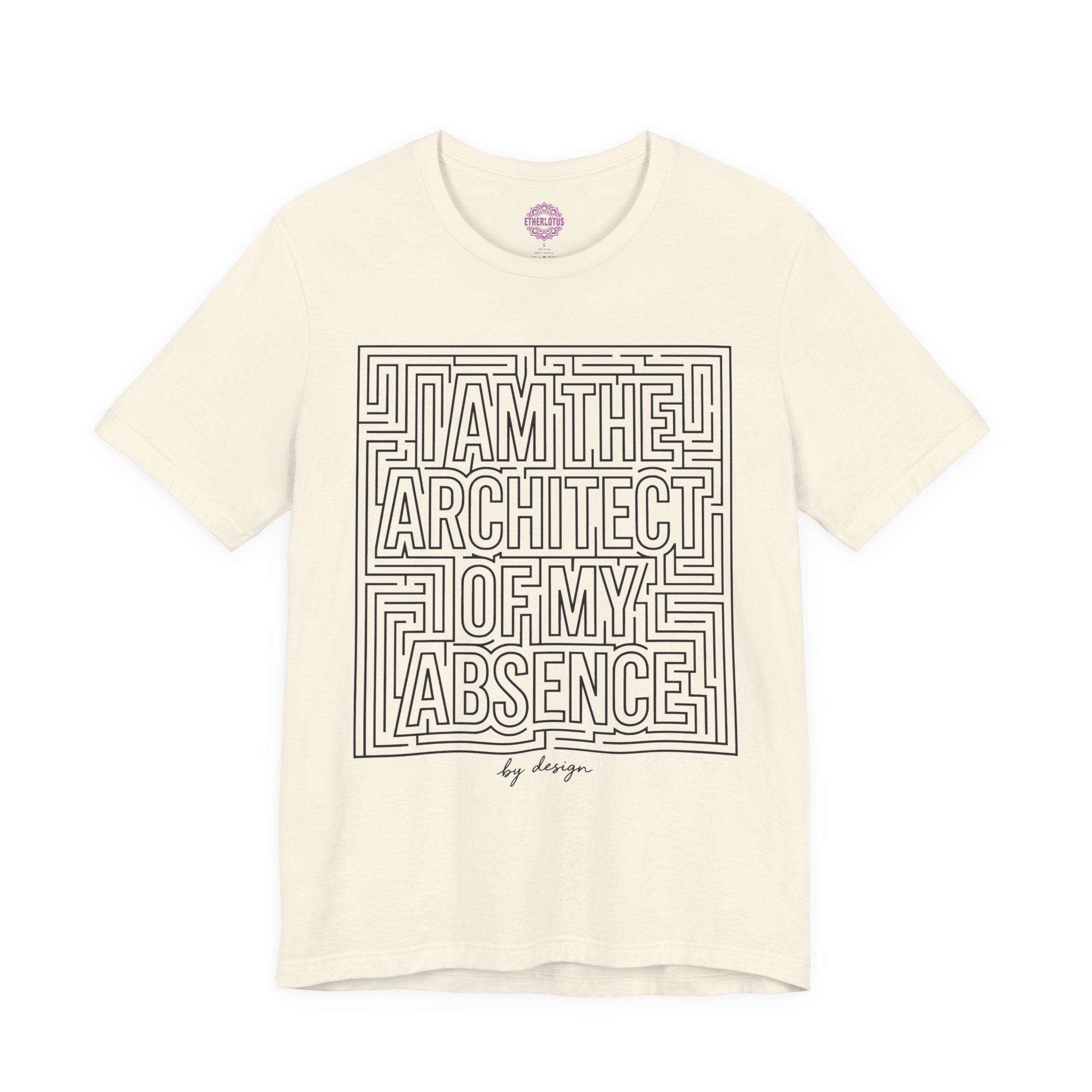 I Am The Architect Of My Absence Maze Premium Unisex T-Shirt