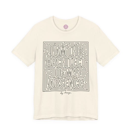 I Am The Architect Of My Absence Maze Premium Unisex T-Shirt