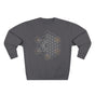 Metatron's Cube Divine Blueprint Sacred Geometry Premium Unisex Sweatshirt