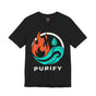 Purify Fire Water Elemental Balance Premium Unisex T-Shirt