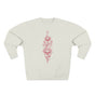 Dual Lotus Botanical Vine Rising Bloom Premium Unisex Sweatshirt