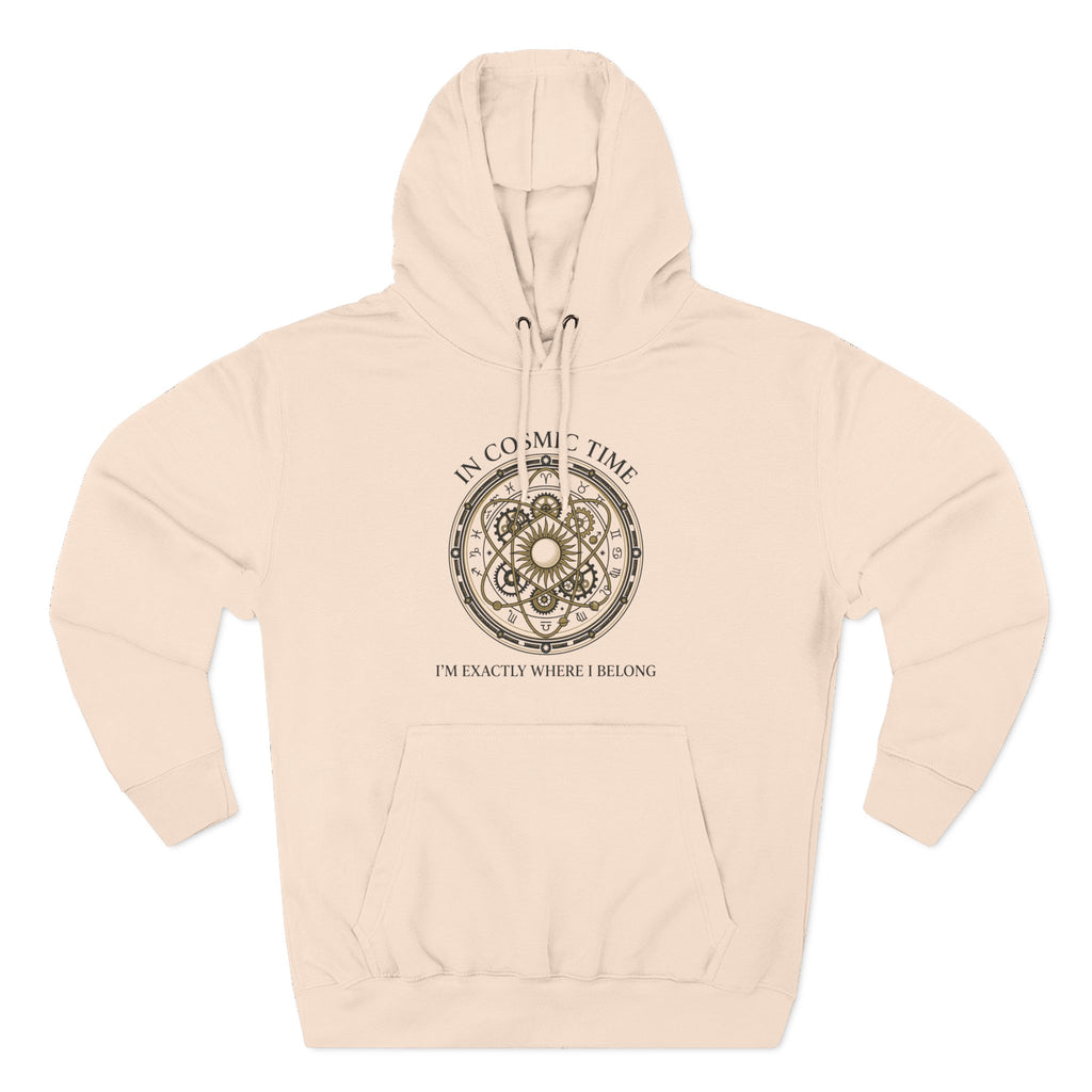 Divine Cosmic Timing Premium Unisex Hoodie