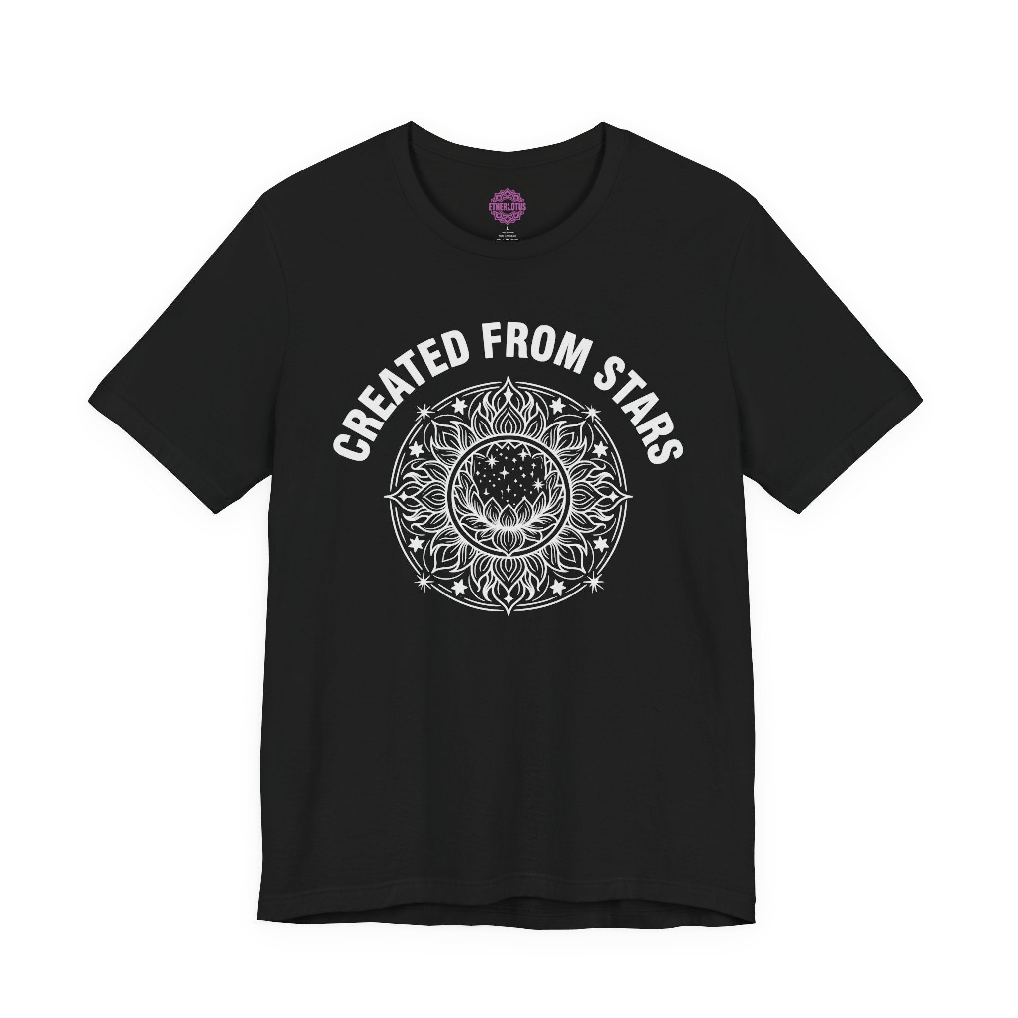 Created From Stars Softness Mandala Premium Unisex T-Shirt