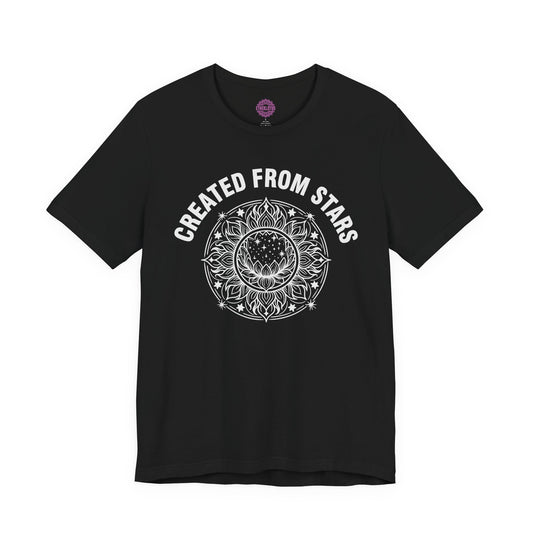 Created From Stars Softness Mandala Premium Unisex T-Shirt