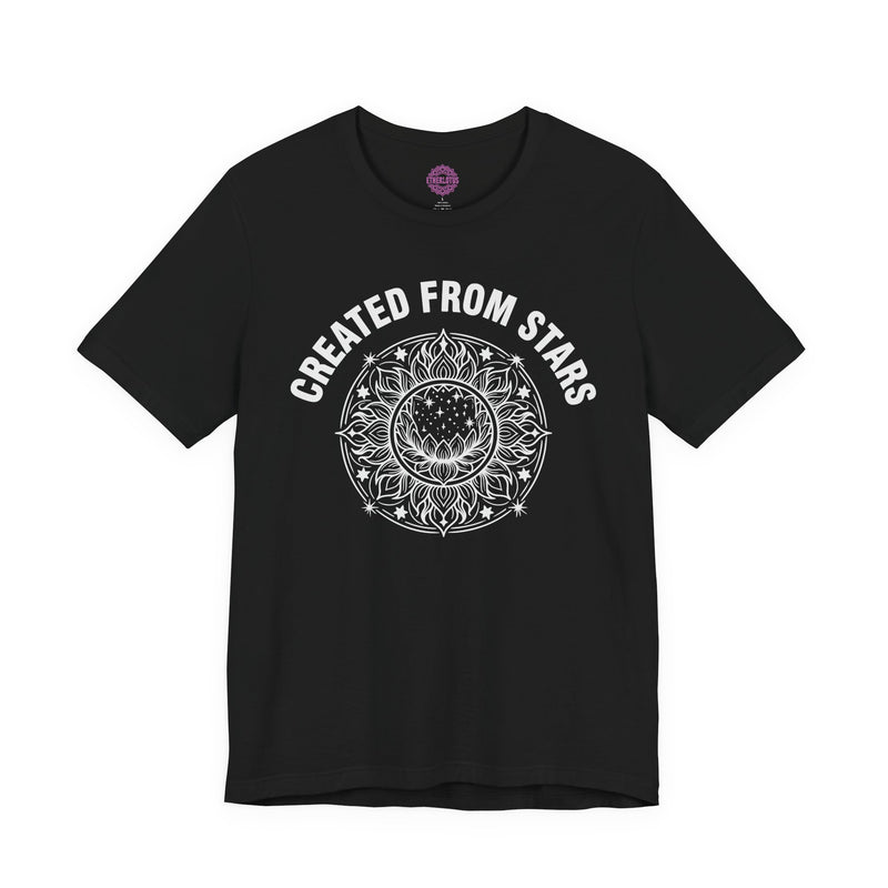 Created From Stars Softness Mandala Premium Unisex T-Shirt