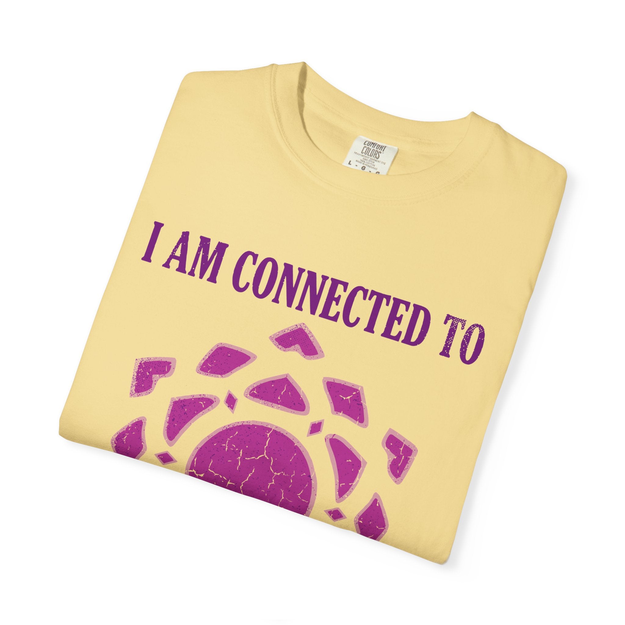 I Am Connected to the Infinite Crown Chakra Sahasrara Comfort Colors® Unisex T-Shirt