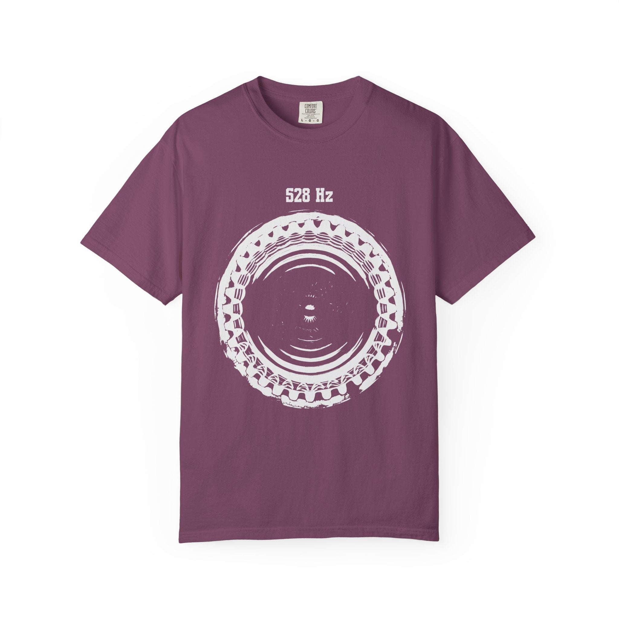 528 Hz Solfeggio Miracle Tone Cymatics Love Frequency Comfort Colors® Unisex T-Shirt