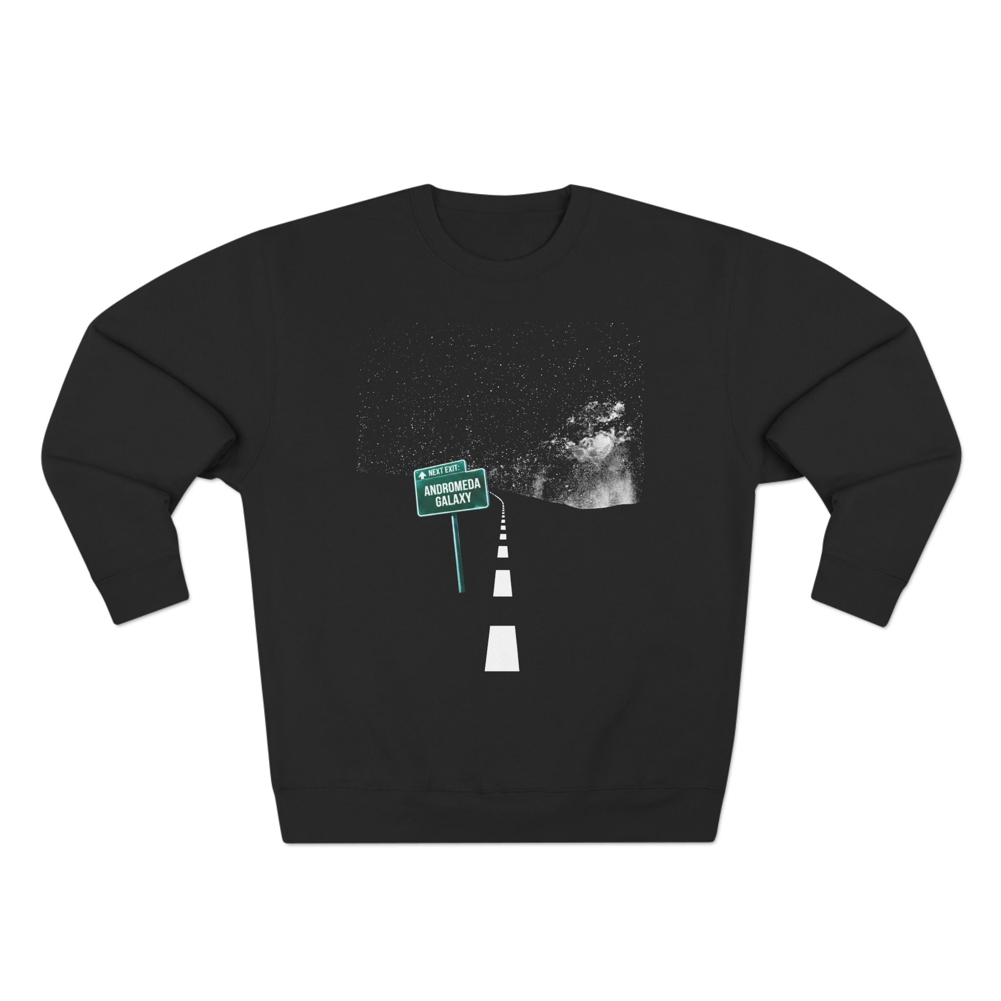 Next Exit Andromeda Cosmic Premium Unisex Sweatshirt