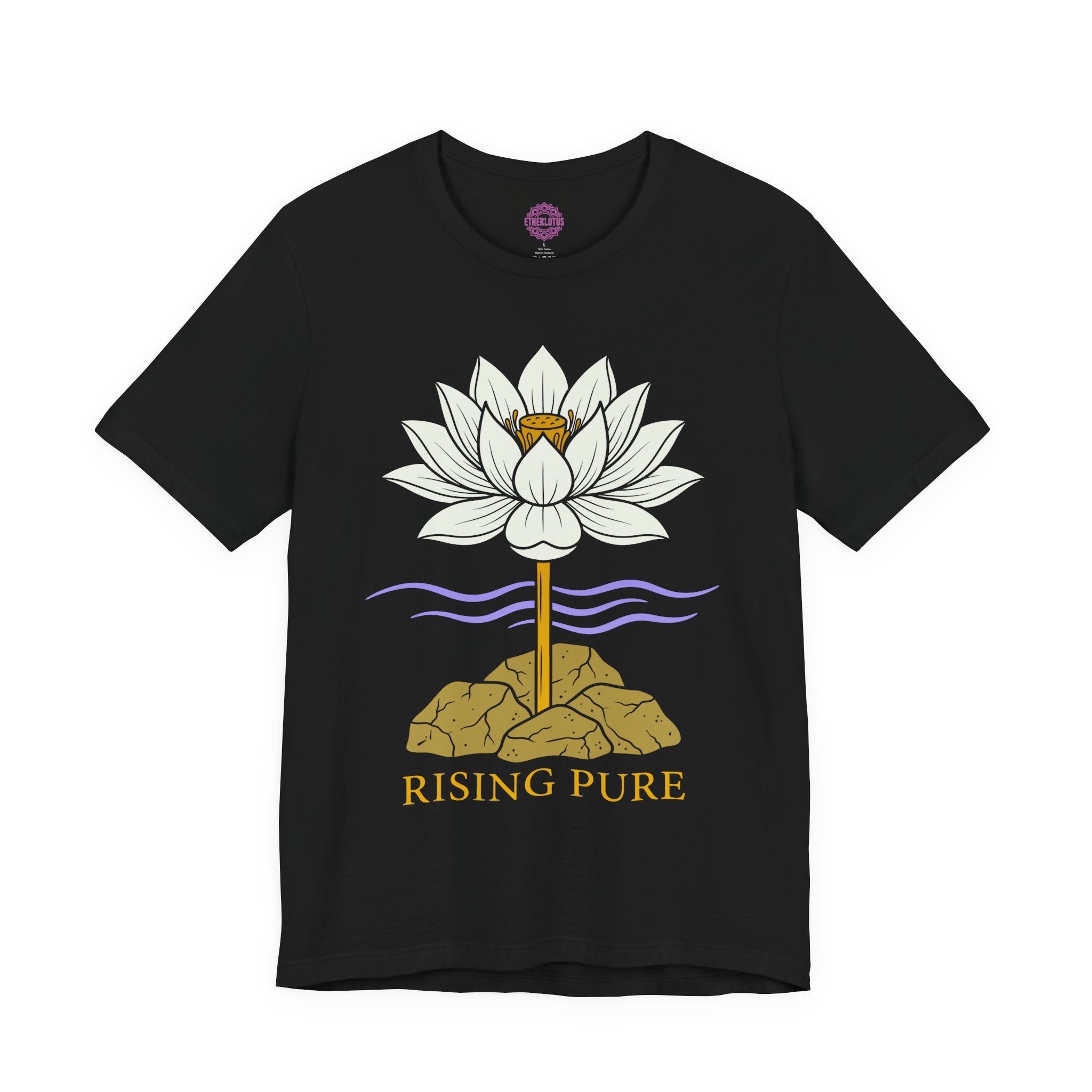 Rising Pure Sacred Lotus Awakening Premium Unisex T-Shirt