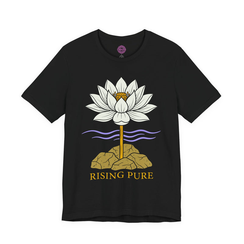 Rising Pure Sacred Lotus Awakening Premium Unisex T-Shirt