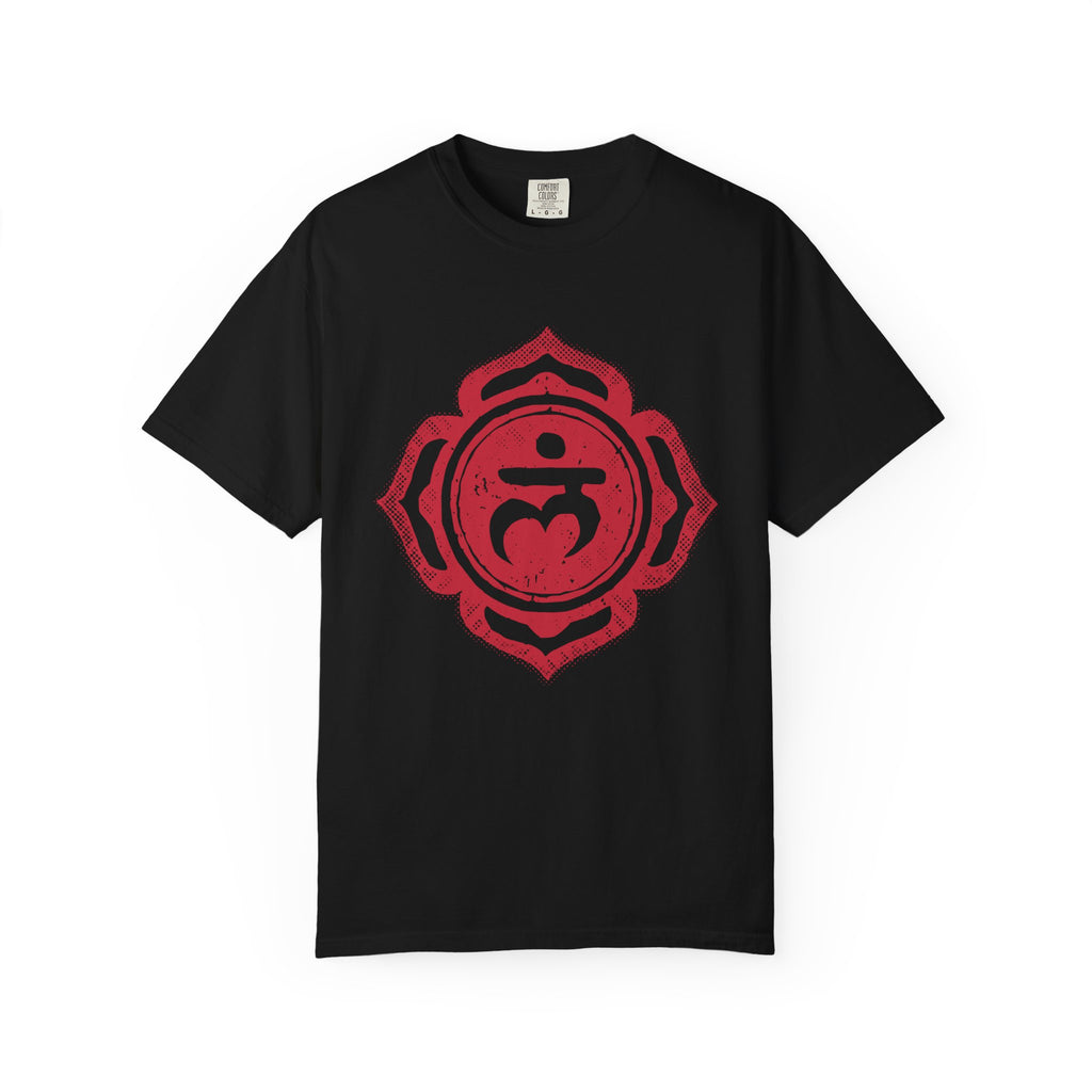 28 Lam Bija Muladhara Root Chakra Symbol Sacred Geometry Comfort Colors® Unisex T-Shirt