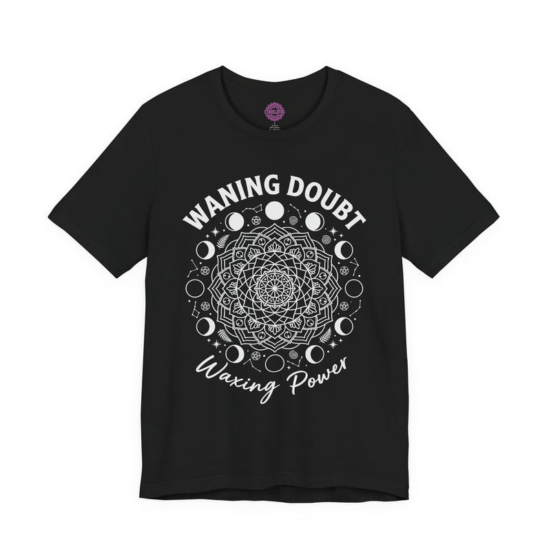 Waning Doubt Waxing Power Mandala Premium Unisex T-Shirt