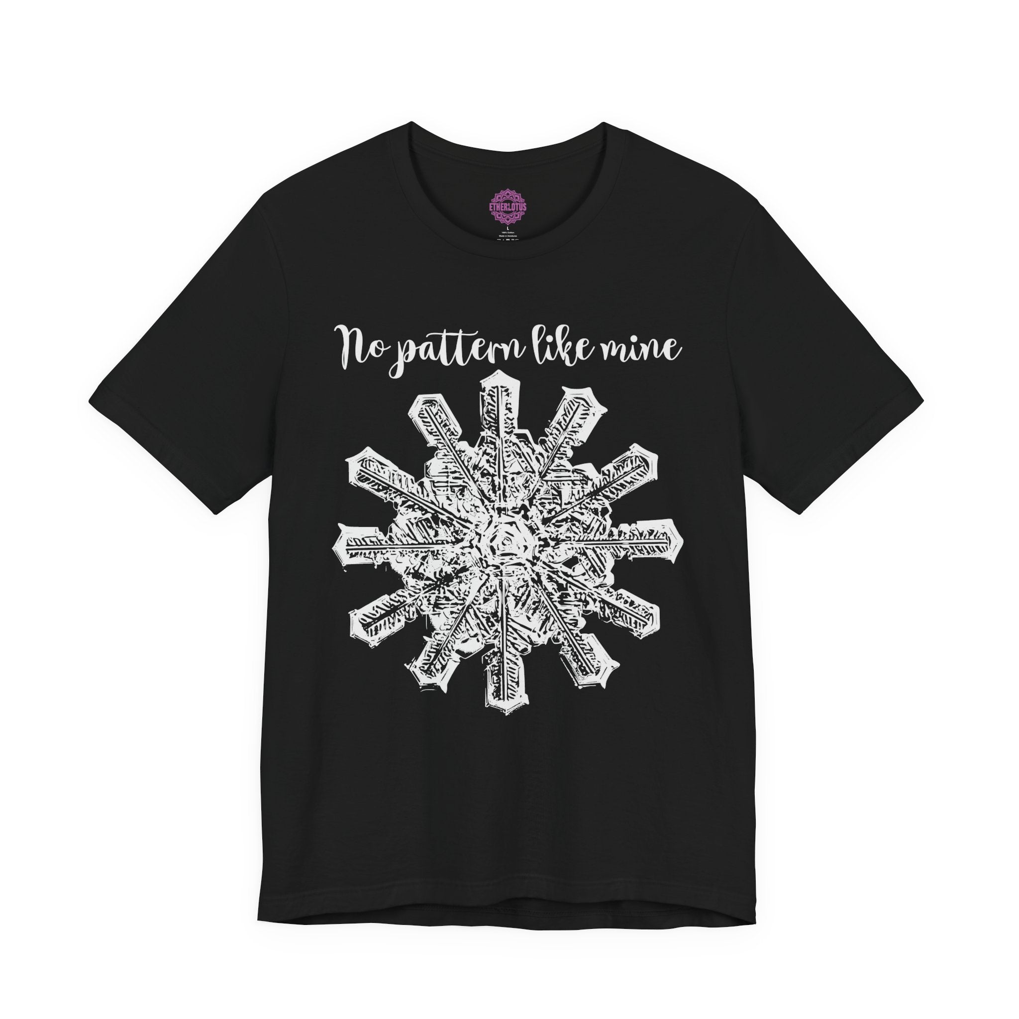 No Pattern Like Mine Sacred Geometry Snowflake Premium Unisex T-Shirt