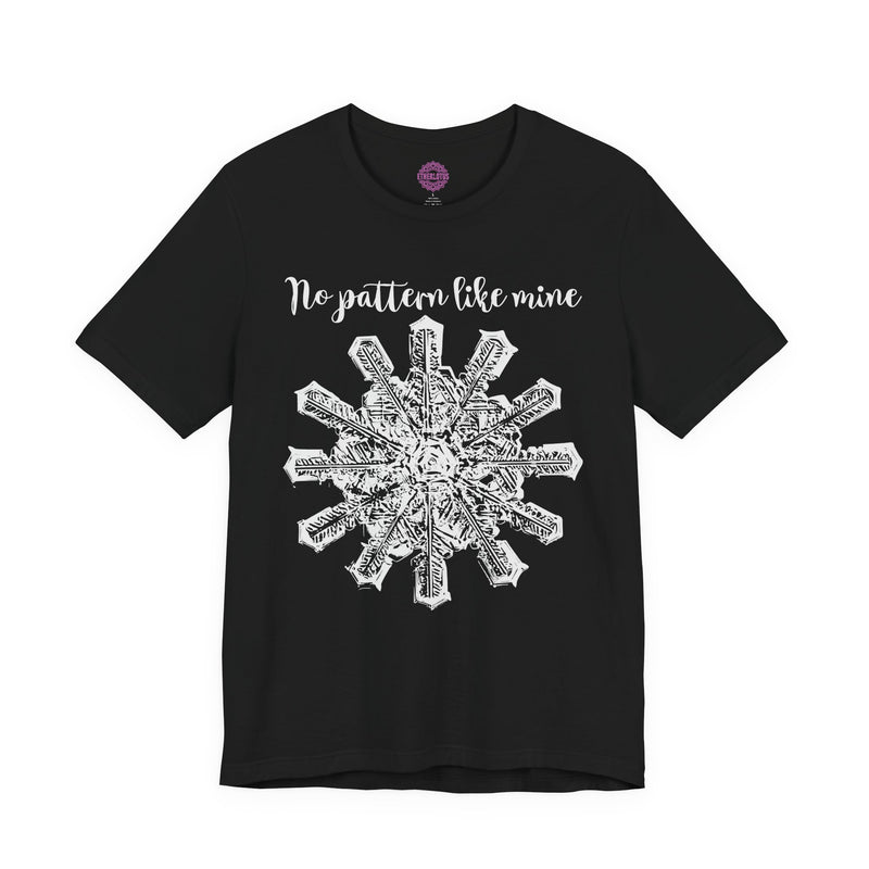 No Pattern Like Mine Sacred Geometry Snowflake Premium Unisex T-Shirt