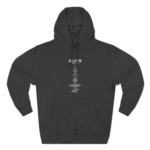 Align With Ease Planetary Alignment Premium Unisex Hoodie