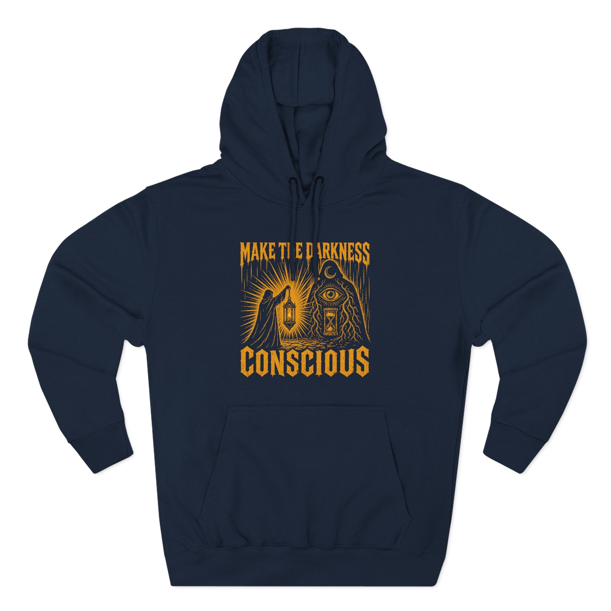 Make the Darkness Conscious Shadow Work Premium Unisex Hoodie