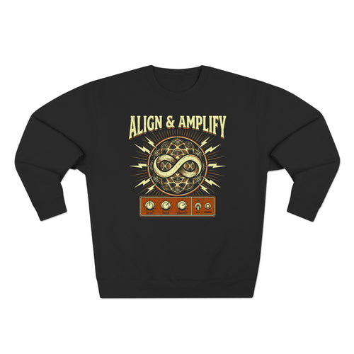 Align & Amplify Manifestation Frequency Premium Unisex Sweatshirt