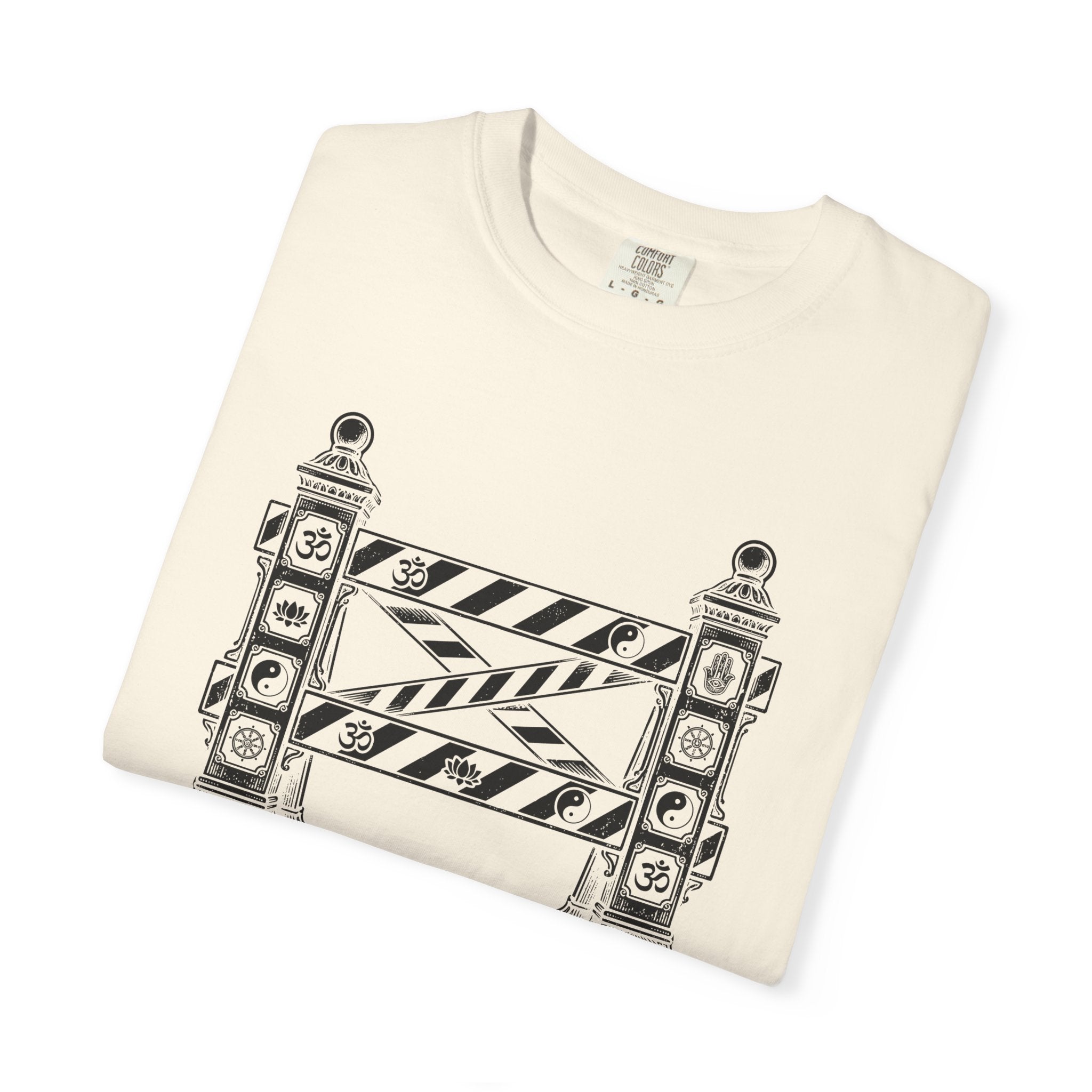 Closed For Spiritual Maintenance Sacred Gate Comfort Colors® Unisex T-Shirt