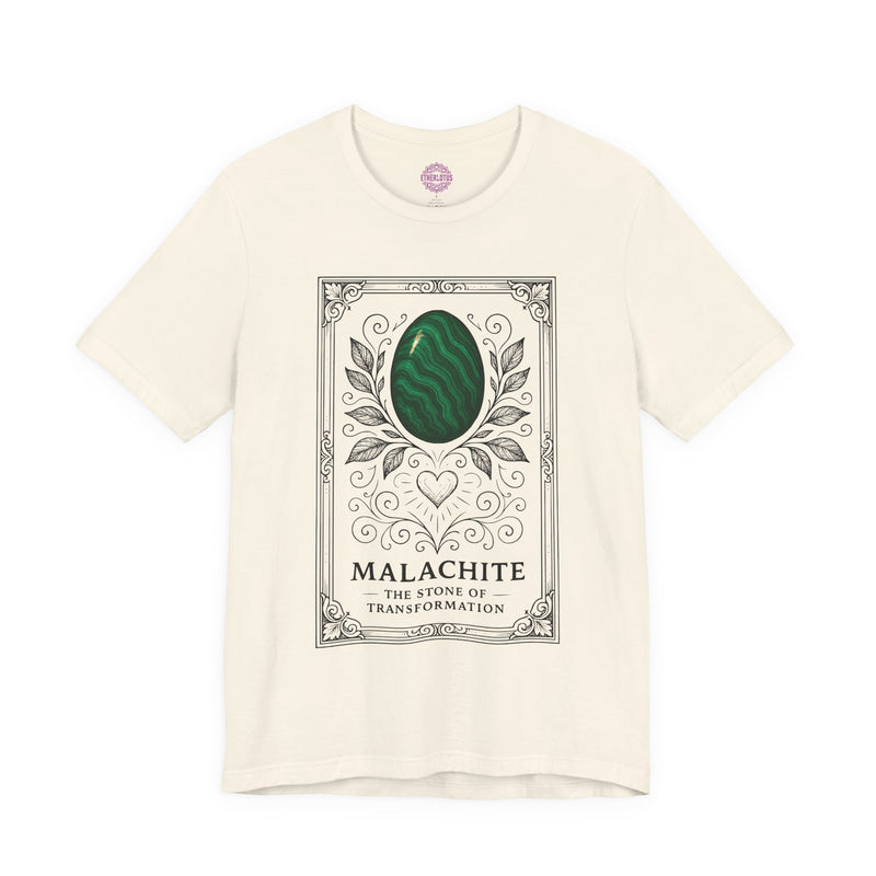Malachite Stone of Transformation Premium Unisex T-Shirt
