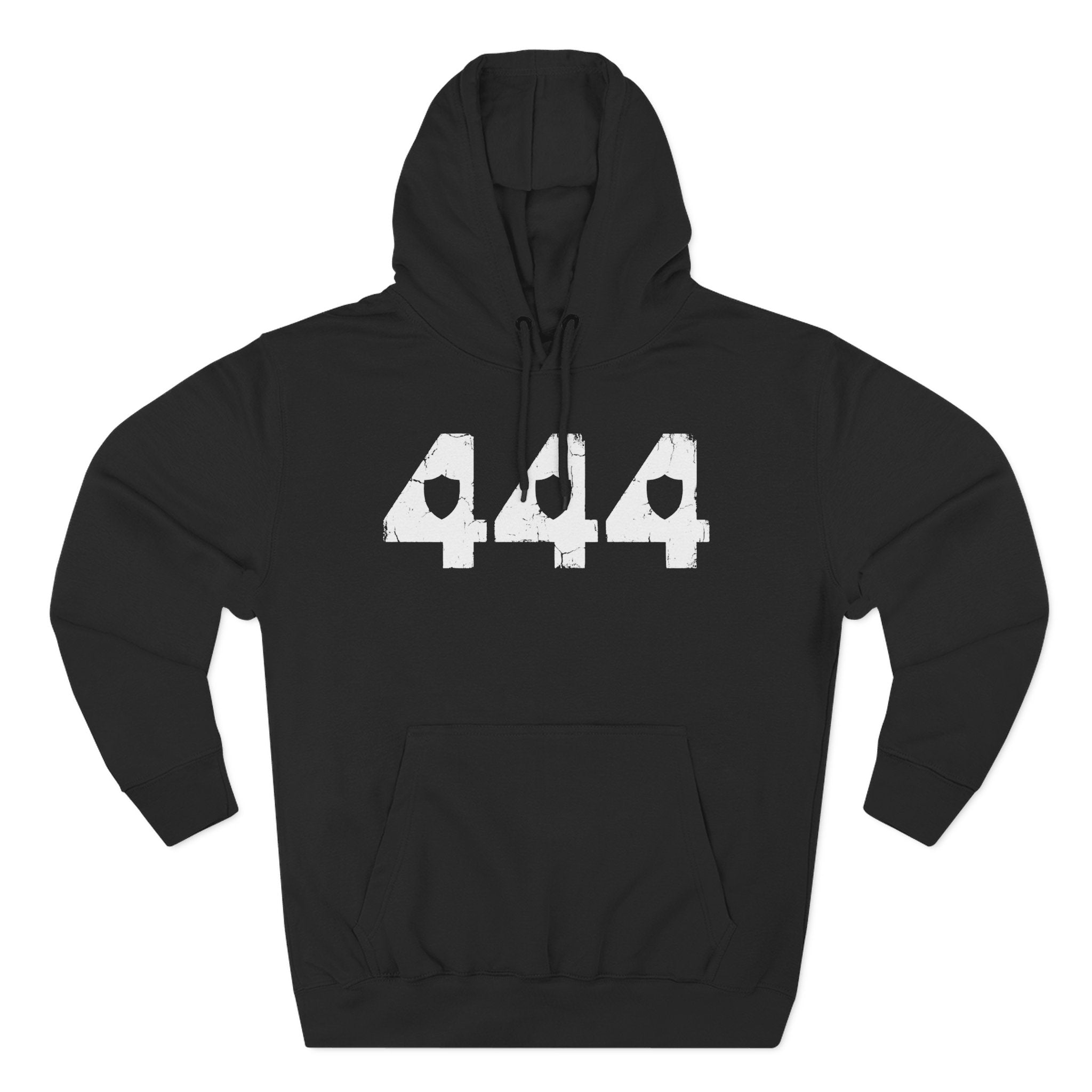 444 Angel Number Sovereign Shield Premium Unisex Hoodie