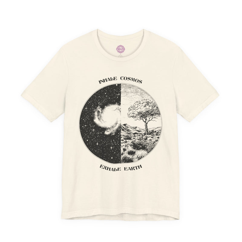 Inhale Cosmos Exhale Earth Premium Unisex T-Shirt