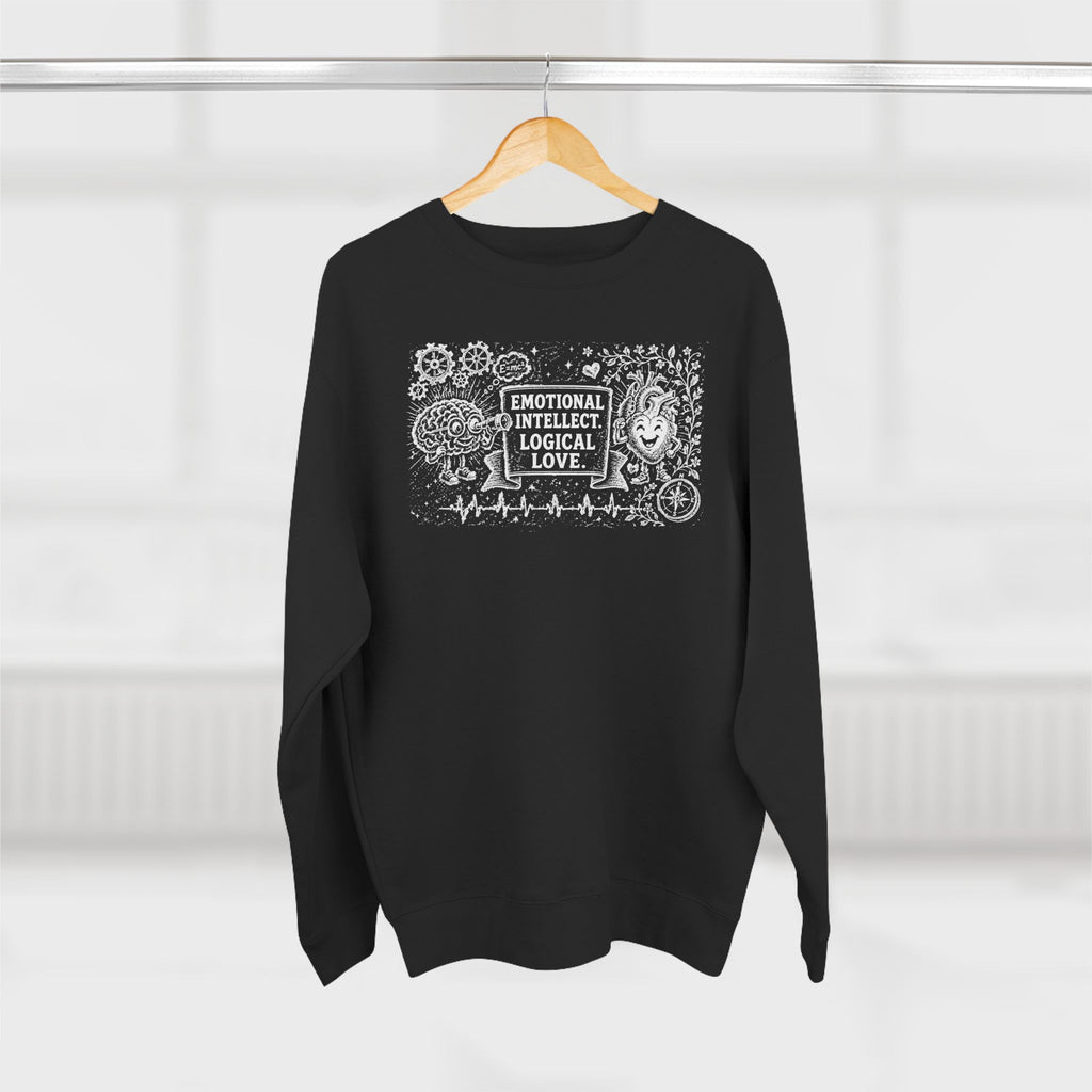 Emotional Intellect Logical Love Premium Unisex Sweatshirt
