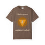 I Stand in My Power Unshaken and Radiant Solar Plexus Chakra Comfort Colors® Unisex T-Shirt