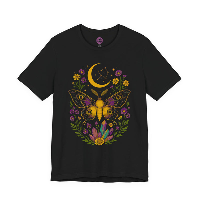 Celestial Skull Mushroom "Life From..." Rebirth Premium Unisex T-Shirt