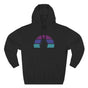 Third Eye Pinecone Retro Sunset Premium Unisex Hoodie