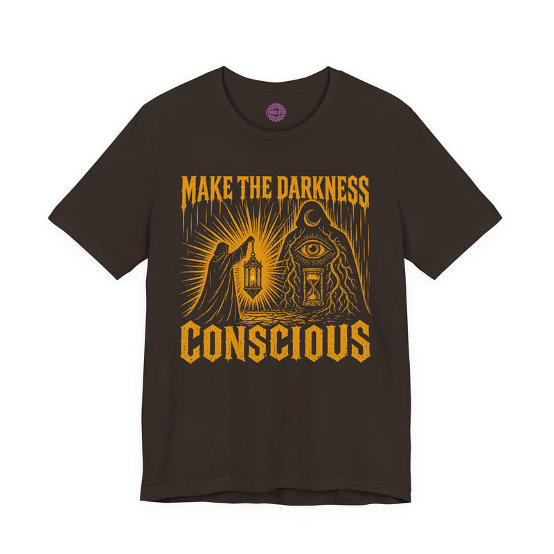 Make the Darkness Conscious Shadow Work Premium Unisex T-Shirt